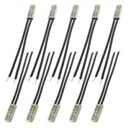 10 db bimetál hőmérsékletszabályozó kapcsoló termosztát 80C NC KSD9700 L7F6