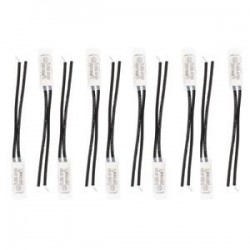 10 db bimetál hőmérsékletszabályozó kapcsoló termosztát 40C H9T2 I3A4