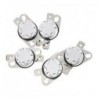 2 x 5db KSD301 Termosztát kapcsoló 10A 250V - 105 Celsius fokon kapcsol - O5D3
