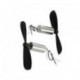 2 db RC Quadcopter DC3.7V 40000RPM Coreless mikromotor 2-pengees ventilátorral W9I3 U5S3