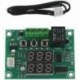 1 db zöld fém XH-W1219 dupla kijelzős digitális termosztát nagy pontosságú H3P6