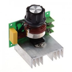 Feszültségszabályozó Feszültségsebesség-szabályozó AC 220V 4000W SCR Dimmer E2U6 R8N7