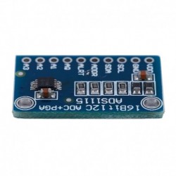 2X (ADS1115 4-csatornás 16 bites I2C ADC modul Pro erősítéserősítővel az Ardu P2O3-hoz