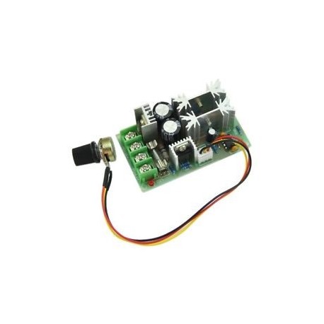 Univerzális DC10-60V 20A PWM HHO RC motor fordulatszám-szabályozó vezérlő kapcsoló S8W2