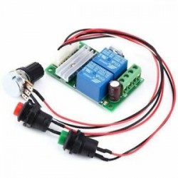 6V-24V 3A DC motor fordulatszám-szabályozó (PWM) szabályozó megfordítható kapcsoló S8F2
