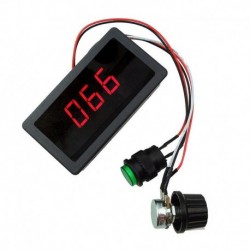 Digitális kijelző LED 6V 12V, 24V PWM DC motorvezérlő, változó fordulatszámmal, U8M2
