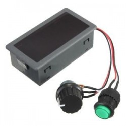 DC 6-30 V 12 V 24 V Max 8A PWM 16 kHz motor fordulatszám-szabályozó digitális kijelző Sw T7T8