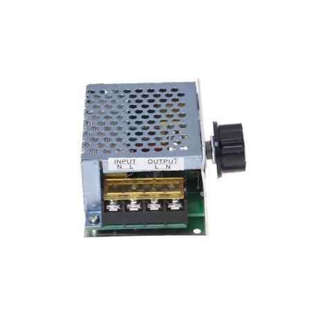 Feszültségszabályozó Feszültségsebesség-szabályozó SCR Dimmer   Shell AC 220V 4000W W3S6