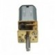 2X (N20 típusú DC 6V 30RPM mini fém hajtóműves motor fogaskerékkel, 3 mm-es tengely Dia P9O5