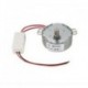DC 12V 3RPM ventilátor sebességcsökkentő mikrokefe nélküli CW / CCW szinkronmotor L9G9