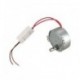 DC 12V 3RPM ventilátor sebességcsökkentő mikrokefe nélküli CW / CCW szinkronmotor L9G9