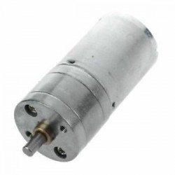 12 V DC 100RPM nagynyomatékú sebességváltó villanymotor 25mm E5O8