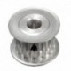 2X (alumínium fogasszíj tárcsás 15 fogak 8 mm-es furat 16 mm szélességű léptetőmotor G8C2)