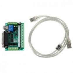 Frissített 5 tengelyes CNC kitörő tábla a Mach3   léptetőmotoros meghajtóhoz   C8K6 USB fülke