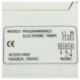 DIN Rail digitális LCD tápellátás programozható időzítő AC 220V 16A időrelé kapcsoló W6G8
