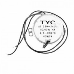 6X (TYC50 váltóáramú szinkron motor 220V 3RPM 4W 8Kgf.cm nyomaték CCW / CW H8S5)