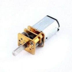 4X (Mini Dc 12V rövid tengelyes nyomatékú hajtómű motor, 200 fordulat / perc, fém fogaskerékkel ReplacD7U7