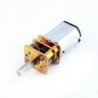 4X (Mini Dc 12V rövid tengelyes nyomatékú hajtómű motor, 200 fordulat / perc, fém fogaskerékkel ReplacD7U7