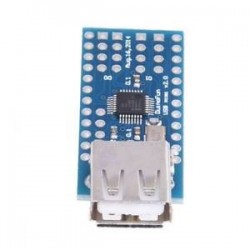 2X (Mini USB Host Shield támogatja a Google Android ADK szoftvert Arduino UNO MEGA Due R1H7 esetén)