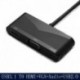 C típusú - HDMI4Kx2K   VGA   USB2.0-hoz 3,5 mm-es audio interfész konvertáló kábellel C5S9