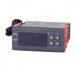 3X (AC 220 V digitális LCD termosztát hőmérsékletszabályozó MH1210A B1H1 érzékelővel