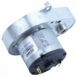 3X (12 V DC 30RPM nagy nyomatékú fogaskerék-hajtómű villamos motor a D7V7 robothoz)