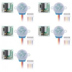 5X (5 db DC 5 V-os léptetőmotor-vezérlők   ULN2003 illesztőprogram modul 28BYJ-4 G6B8