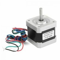 6X (NEMA17 42 mm 1,8 fok 2-es fázisú 4-es vezetékes léptetőmotor 3D-s nyomtatóhoz CNC R K8K3