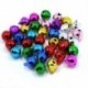 1X (50PCS véletlenszerű színes kézműves készletek és kellékek karácsonyi Jingle Bells / Small O5W7