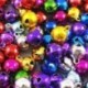 50 db véletlenszerű színes kézműves készletek és kellékek karácsonyi Jingle Bells / Small Be F1T1