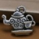 1X (10 x ötvözött TEA POT &amp  TEA CUP 3D Charms Medálok Y7L1)