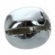 20 db karácsonyi Jingle Bells, 10 mm-es ezüst hang H7M1