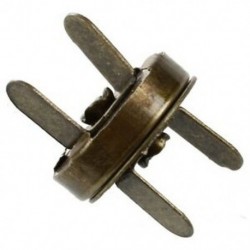 10X bútor bezárása Bronz fém mágneses csat Új 14mm Q3X4
