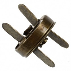 1X (10X bútor bezár bronz fém mágneses csat új 14mm H1T3)