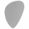 20x ezüst gitár Pick No Hole Bélyegzés, 26,6 * 30 mm P4O4 T4B4 N3C4