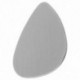 20x ezüst gitár Pick No Hole Bélyegzés, 26,6 * 30mm P4O4 D8R1