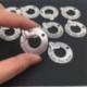 Csomag 10 ötvözet ősi ezüst &quot Szeretlek jobban&quot  kerek 30 mm-es DIY Antique Me O4V8