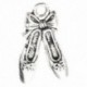 1X (50 db Charm Medálok Balettcipő Tónus 21x13mm (7/8 &quot x4 / 8&quot )