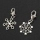 30 karácsonyi hópehely csipesz a Charm Fit L1 karkötőre