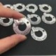 2X (10 darab ötvözetű ősi ezüst &quot Szeretlek jobban&quot  kerek, 30 mm-es DIY antik R9X9