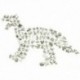 4X (Animal Charms, Wholesale Bulk 100 Pack Mixed Tibet Medál Charms for Y8X7.)
