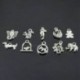 5X (Animal Charms, Wholesale Bulk 100 Pack Mixed Tibet Medál Charms for B3Q5.)
