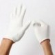 2 pár antisztatikus nylon kesztyű, nylon kesztyű, fehér S5L6