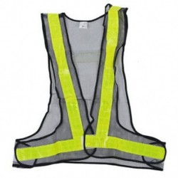 Hi-Viz fényvisszaverő mellény nagy láthatósággal figyelmeztető forgalmi építési biztonság G8B1