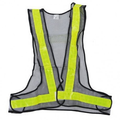Hi-Viz fényvisszaverő mellény, nagy láthatóságot figyelmeztető forgalmi építési biztonság W5T3