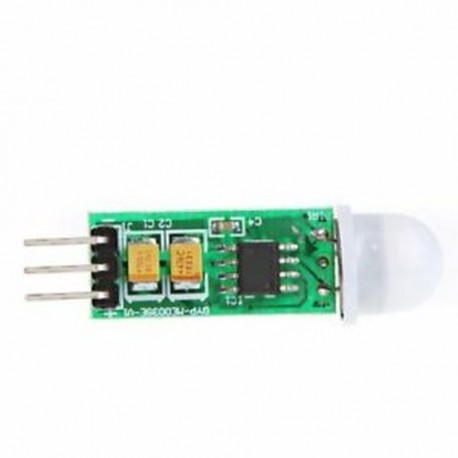 3X (Mini IR piroelektromos PIR mozgású emberi érzékelő érzékelő modul K5Q2)
