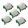 5PCS HC-SR501 Állítsa be a Piroelektromos infravörös PIR humen mozgásérzékelőt Detec D3N5