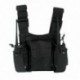 Rádiók Pocket rádió mellkasi kábelkészlet mellkas elülső csomag tok tok Holster mellény Rig C Y4V4