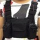 Rádiók Pocket rádió mellkasi kábelköteg mellkas elülső csomag tok tok Holster mellény Rig C H3F7