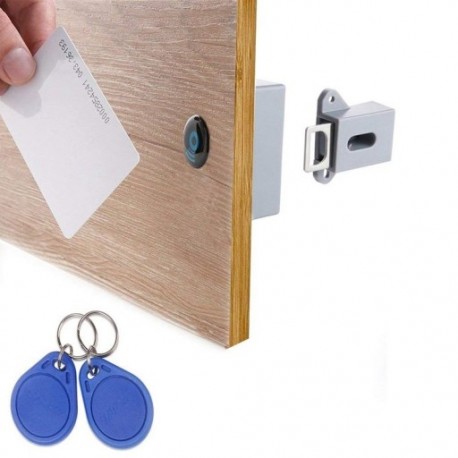 2X (Láthatatlan rejtett RFID-mentes intelligens érzékelőszekrény-zár Locke J5R8